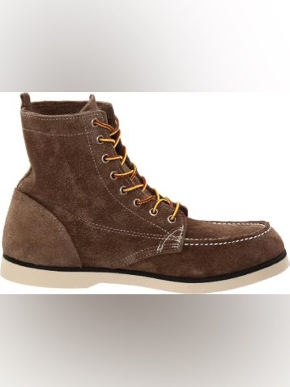 Sebago Sz 13 Docksides high-top moc-toe boots lace